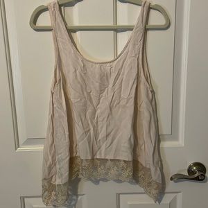 Cream color tank top